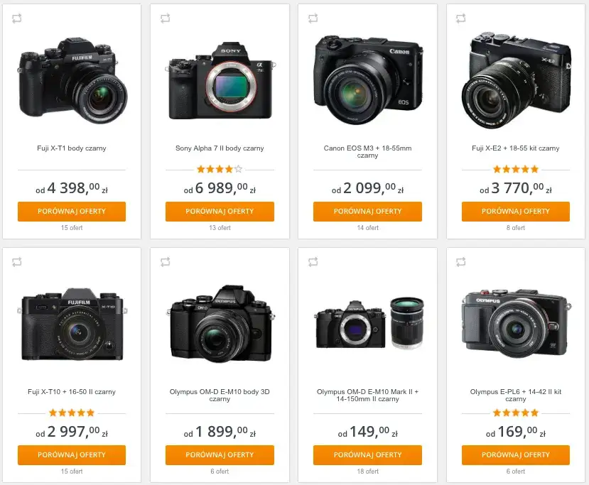 Zdjęcie Gdzie kupić aparat fotograficzny: 10 najlepszych sklepów z pełną ofertą